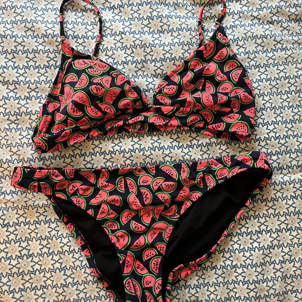 JCrew Watermelon Bikini